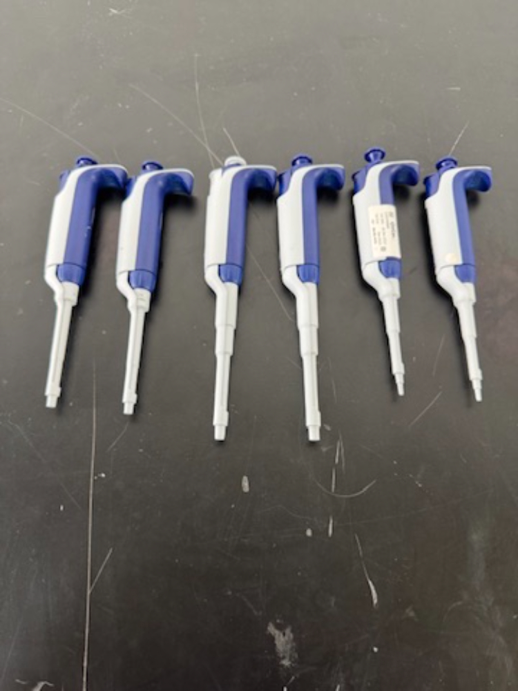 Image of Rainin Pipet-Lite XLS Single Channel Pipettes - Quantity 6